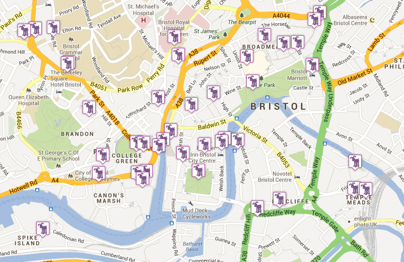 Bristol map