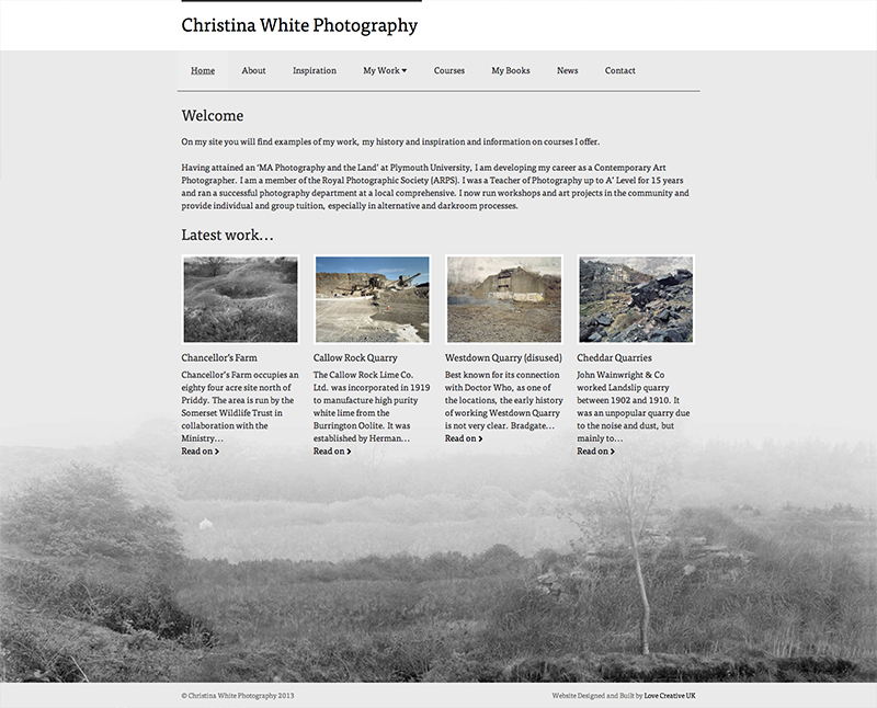 Christina White Homepage