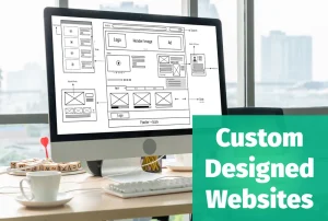 Custom designed website